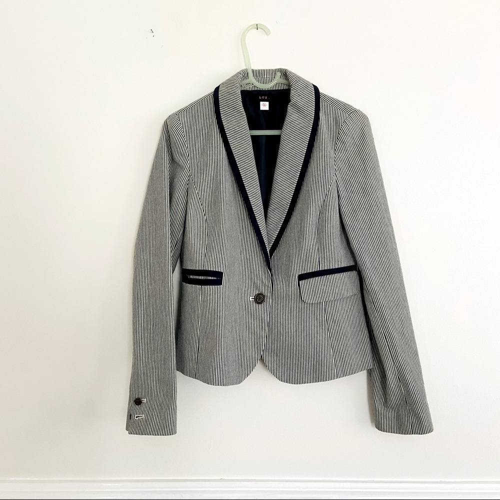 Vintage Lux striped blazer